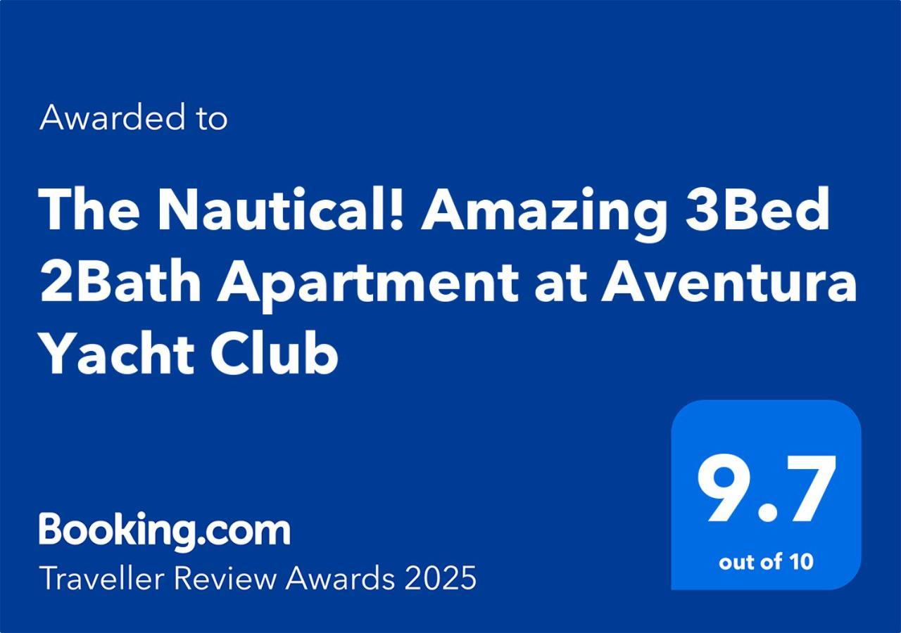 The Nautical! Amazing 3Bed 2Bath Apartment At Aventura Yacht Club Luaran gambar